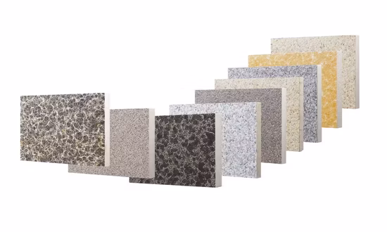 China Porcelain Terracotta Stoneware Ventilated Facade Building Material Residential Building Cladding Porcelain Tiles Thermal Insulation Decorative Panel